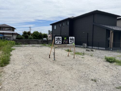 【売地】甲府市住吉１丁目 ８１坪